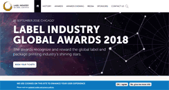 Desktop Screenshot of labelawards.com